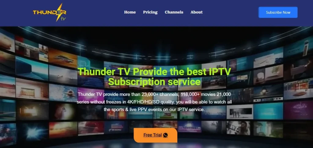 Thunder TV IPTV